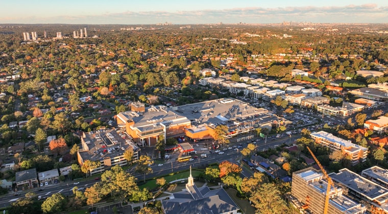 Sydney Carlingford Court Shopping Centre